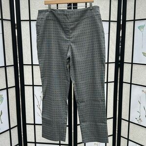 Hilary Radley XL Houndstooth Straight leg Trouser
